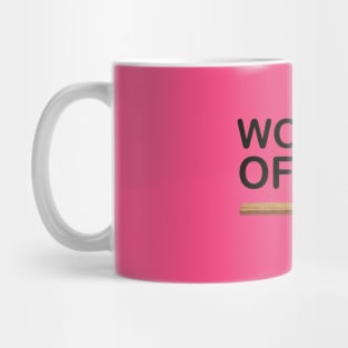 woman of the match Mug